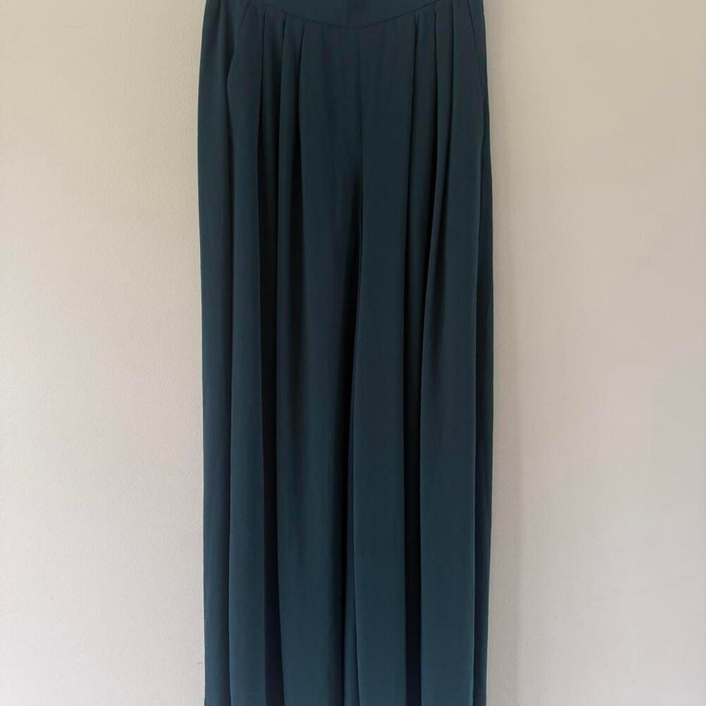 Jcrew Women's Green and Blue Trousers
